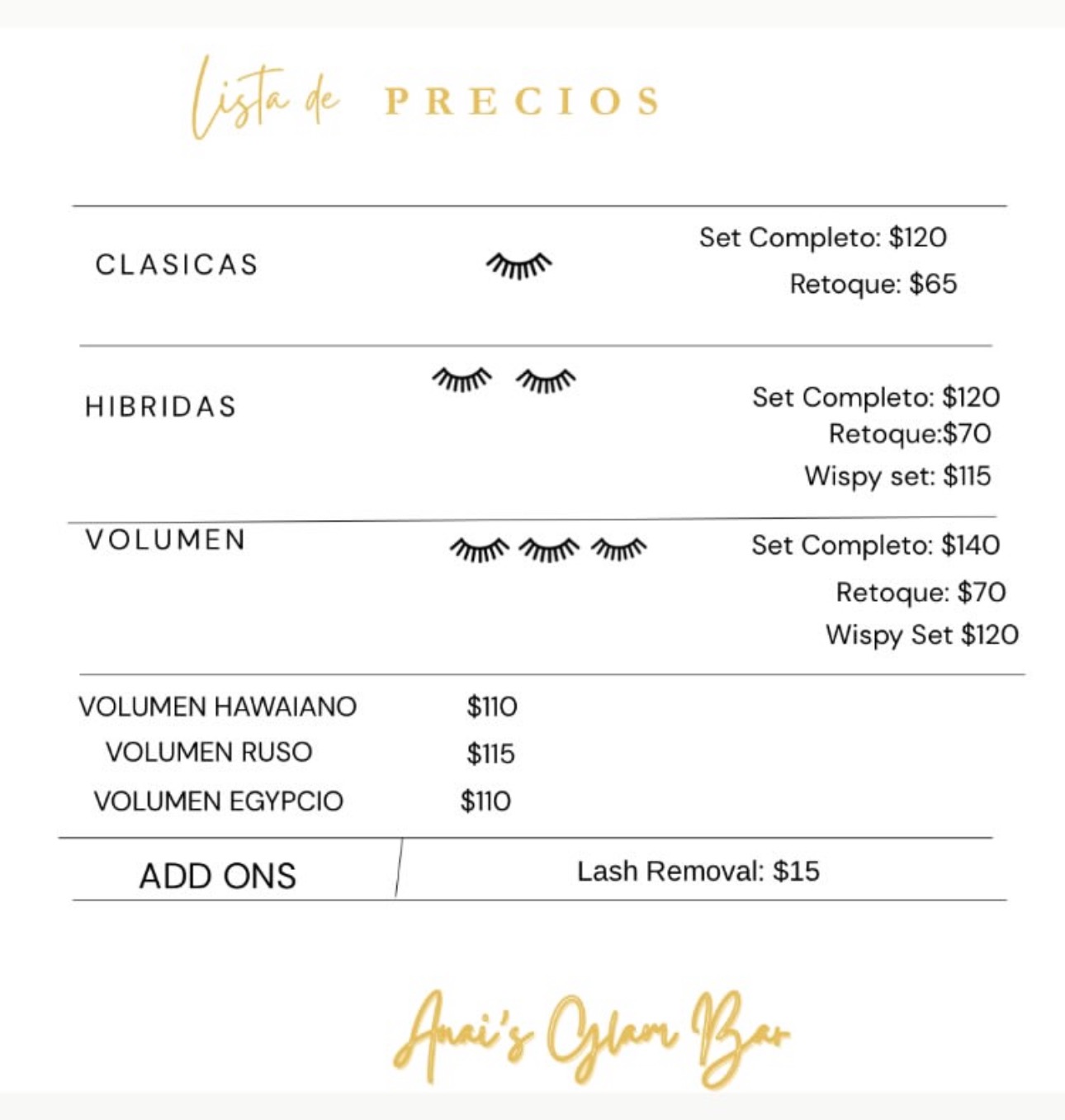 Price List 2